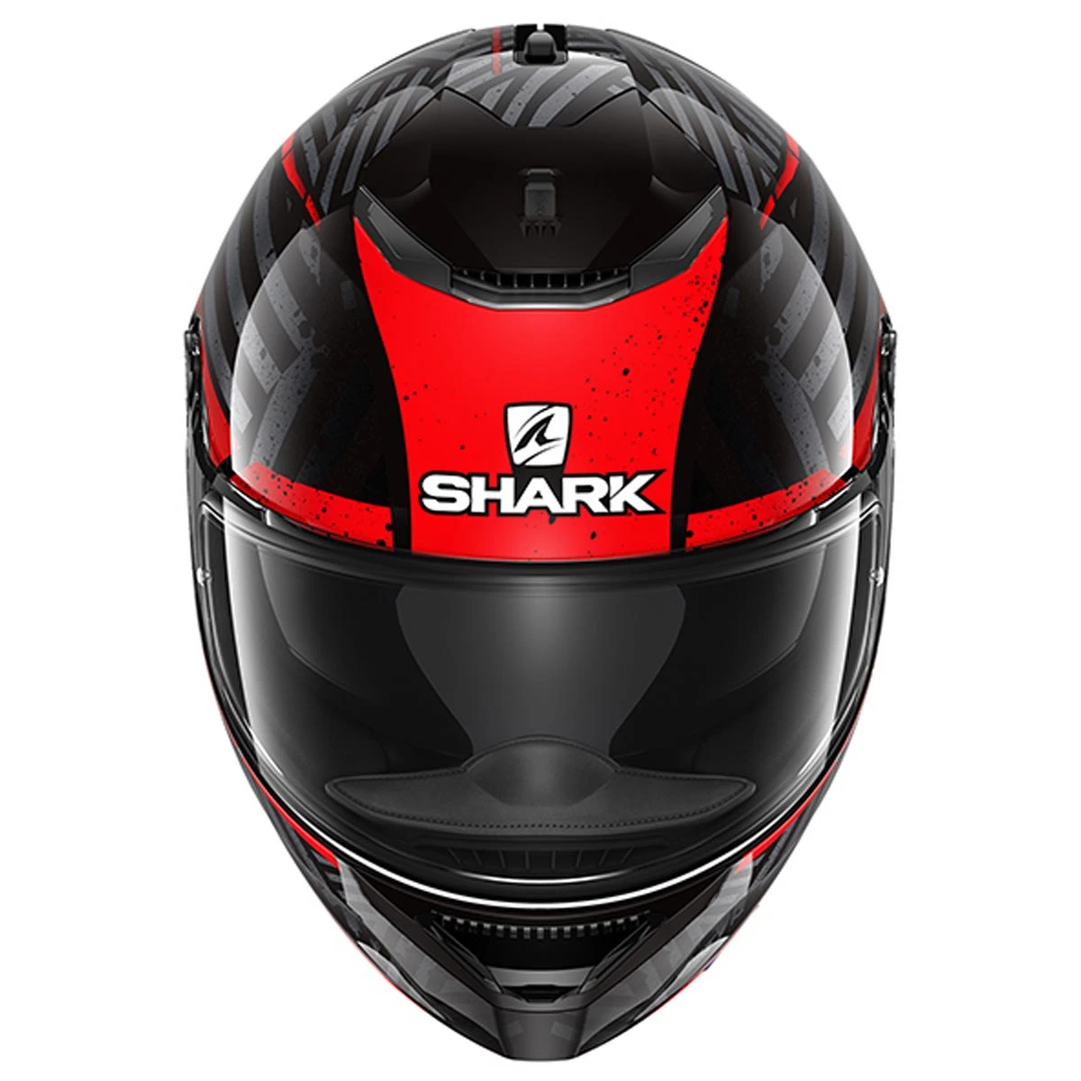 Shark Spartan Kobrak Helmet KRR - Black Red 4 Shark Spartan Kobrak Helmet KRR - Black Red - Image 2