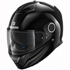 Shark Spartan Helmet Blank BLK - Black