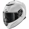 Shark Spartan Helmet Blank WHU - White -Hot Sale getgeared Shop nv200he5030ewhud main shark spartan helmet blank whu white 1 3