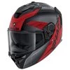 Shark Spartan GT Elgen Helmet KAR - Matt Black Red -Hot Sale getgeared Shop nv200he7054ekard main shark spartan gt elgen helmet kar matt black red 1