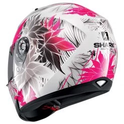Shark Ridill Nelum Helmet WKV - White Pink Black -Hot Sale getgeared Shop nv210he0545ewkvd main shark ridill nelum helmet wkv white pink black 3