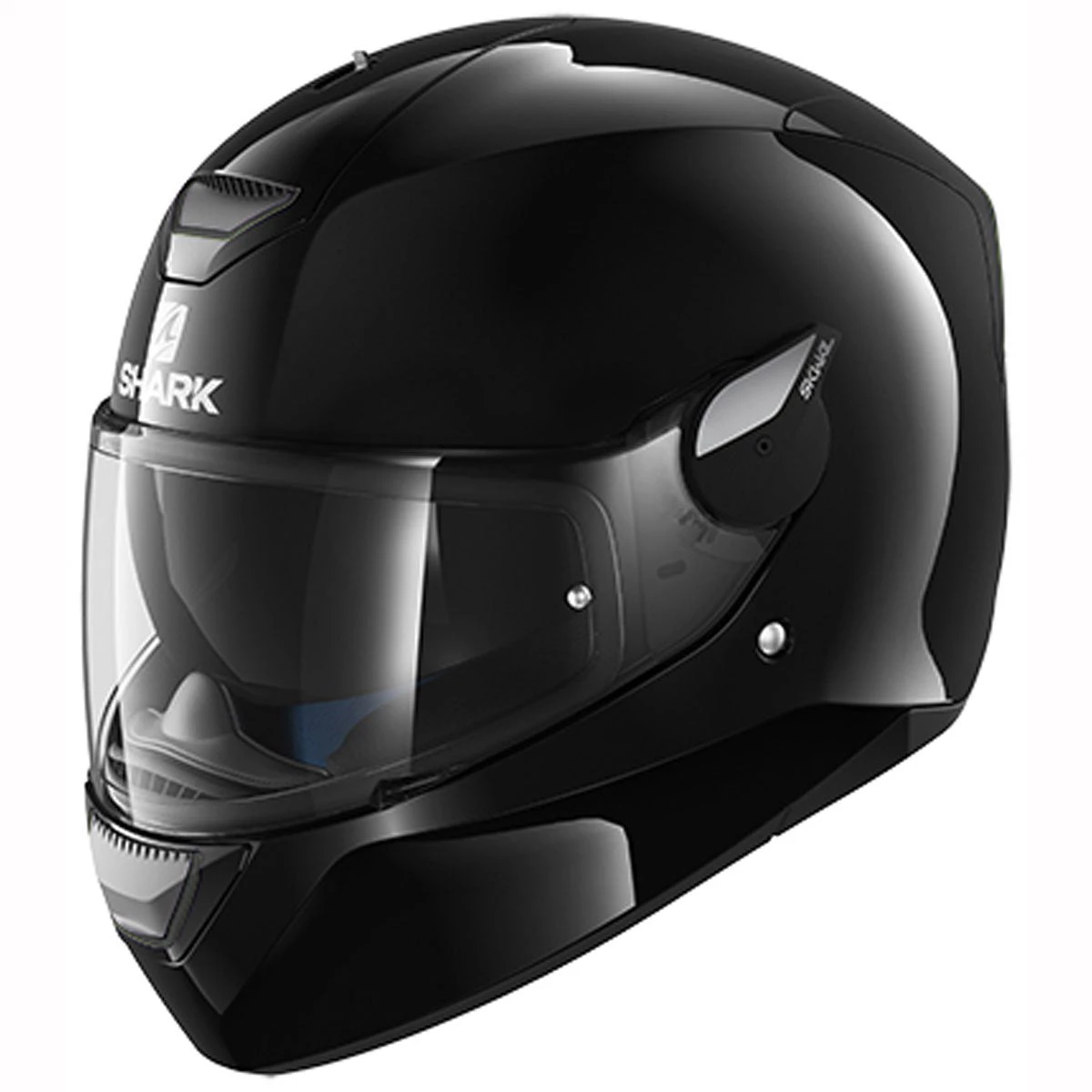 Shark D-Skwal Helmet Blank BLK - Black 3 Shark D-Skwal Helmet Blank BLK - Black