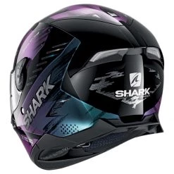 Shark Skwal 2 Venger Helmet KXK - Purple Black -Hot Sale getgeared Shop nv210he4960ekxkd main shark skwal 2 venger helmet kxk purple black 3