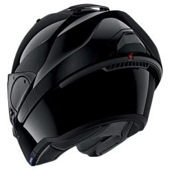Shark Evo-ES Flip Helmet BLK - Black -Hot Sale getgeared Shop nv235he9800eblkd main shark evo es flip helmet blk black 4