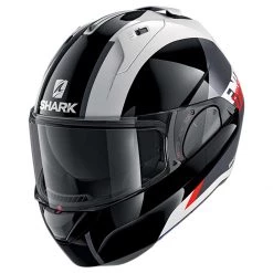 Shark Evo-ES Endless Flip Helmet WKR - White Black Red