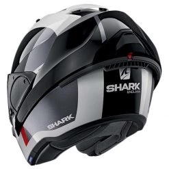 Shark Evo-ES Endless Flip Helmet WKR - White Black Red -Hot Sale getgeared Shop nv235he9806ewkrd main shark evo es endless flip helmet wkr white black red 4