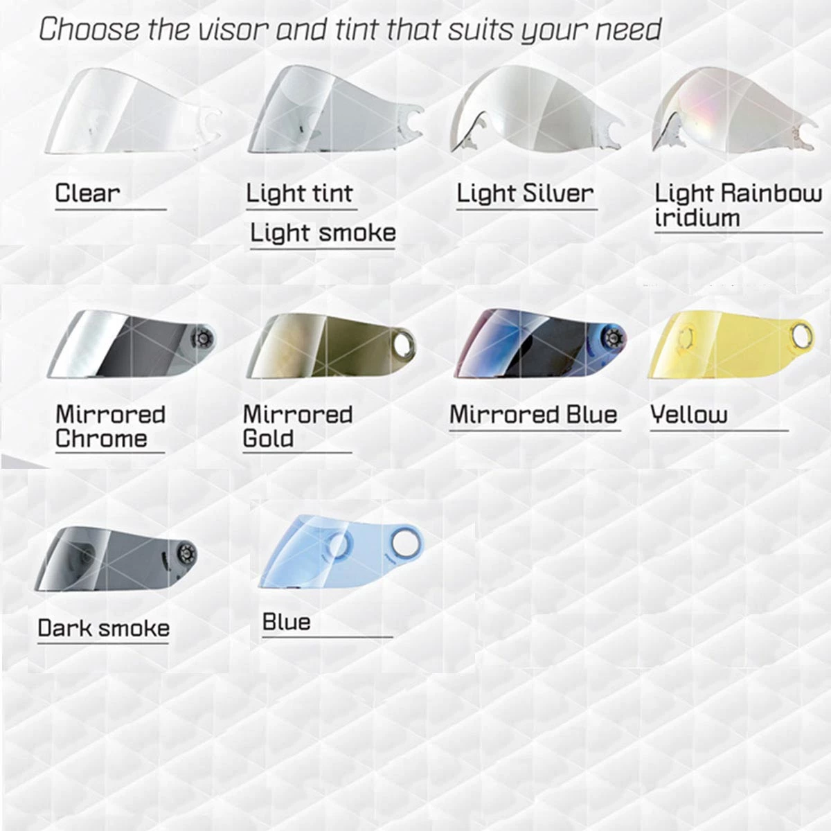 Shark VZ16017P V7 Visor - Dark Tint 3 Shark VZ16017P V7 Visor - Dark Tint