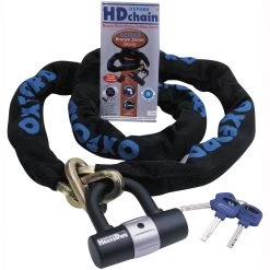 Oxford HD Heavy Duty Padlock and Chain