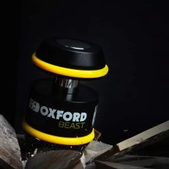 Oxford Beast Lock Sold Secure 30mm - Yellow -Hot Sale getgeared Shop olk120 main oxford beast lock sold secure 30mm yellow 4