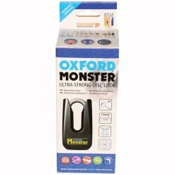 Oxford Monster Ultra Strong Disc Lock - Black -Hot Sale getgeared Shop oof32m main oxford monster ultra strong disc lock black 2