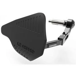 Oxford Premium Hand Guard with Aluminium Lever Guards Pair - Black