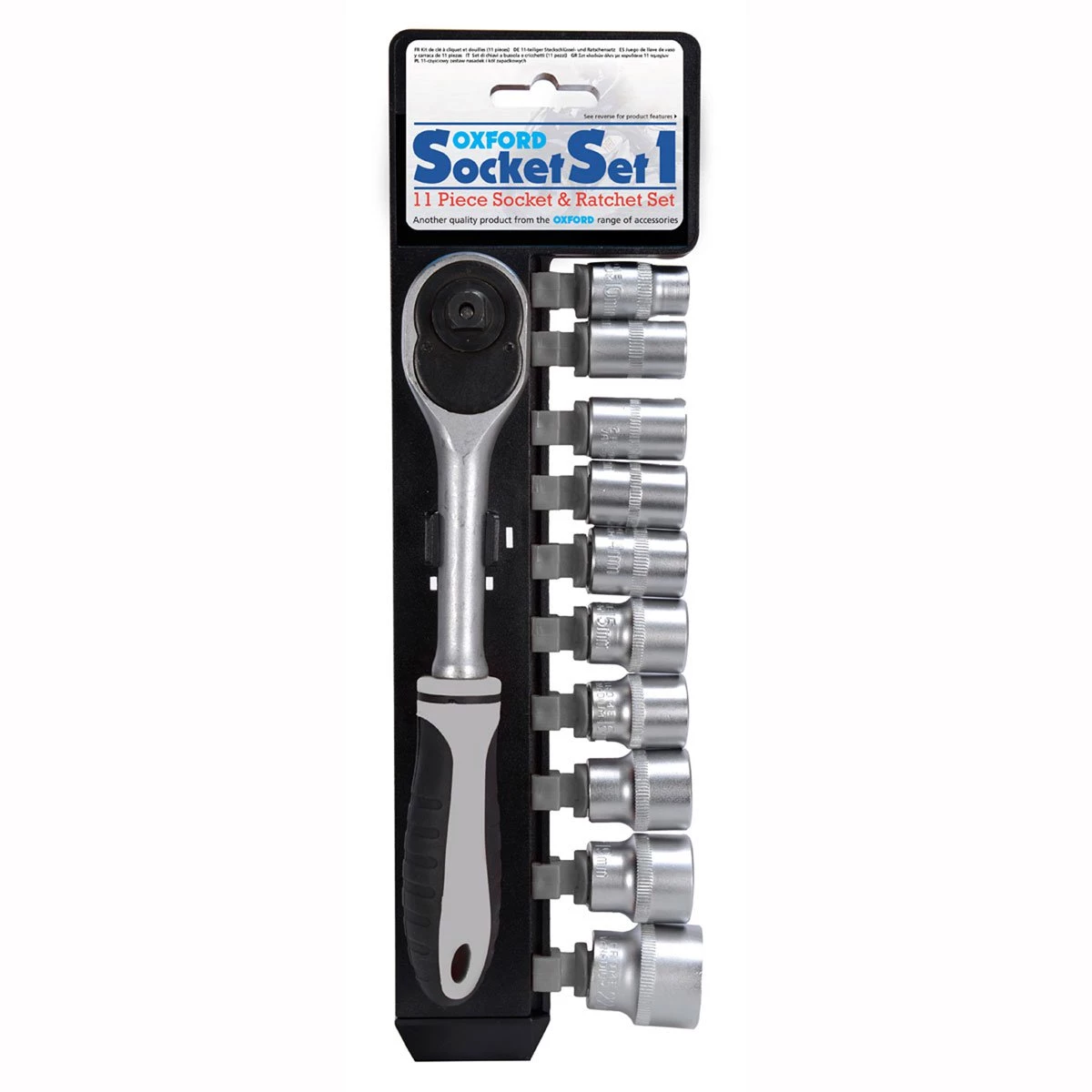 Oxford Socket Set 1 - Silver 3 Oxford Socket Set 1 - Silver