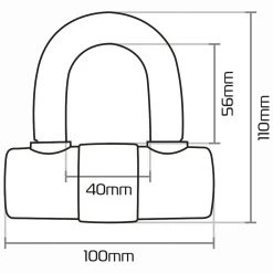 Oxford HD Max Disc Lock - Yellow -Hot Sale getgeared Shop oxford hd max disc lock yellow olk311 5