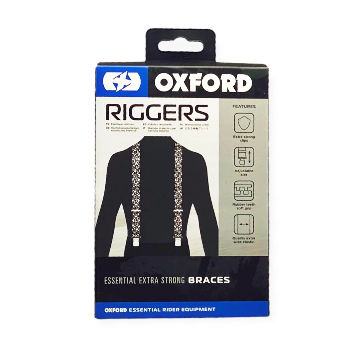 Oxford Riggers Braces Heavy Duty - Skulls 5 Oxford Riggers Braces Heavy Duty - Skulls - Image 3