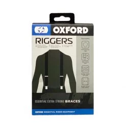 Oxford Riggers Braces Heavy Duty - Black -Hot Sale getgeared Shop oxford rigger 3