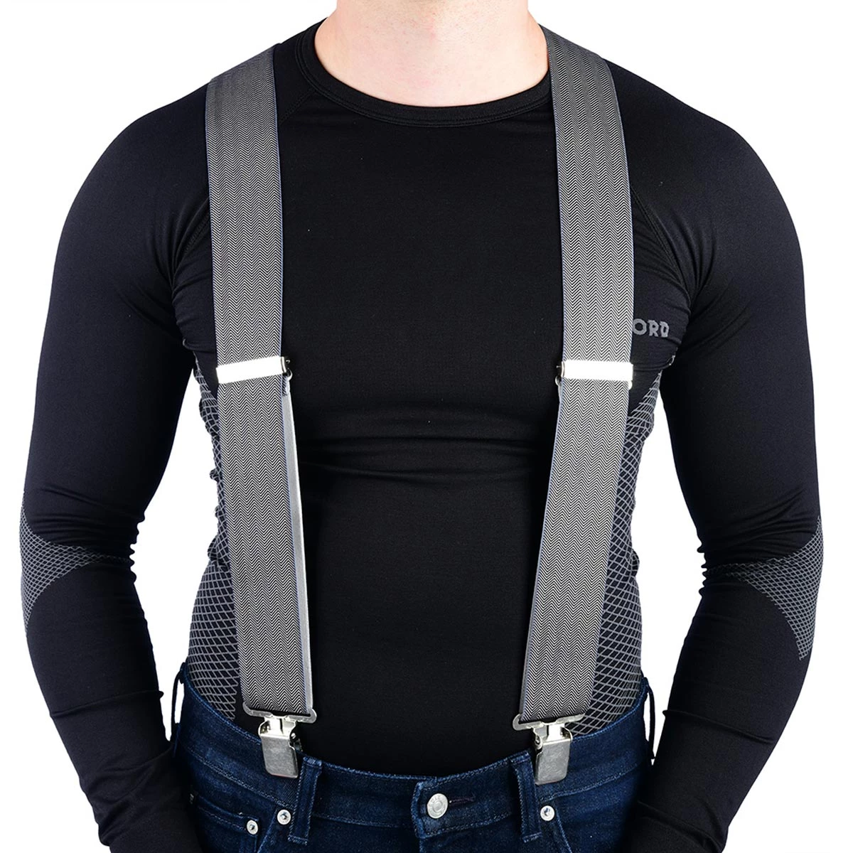 Oxford Riggers Braces Heavy Duty - Herringbone 3 Oxford Riggers Braces Heavy Duty - Herringbone