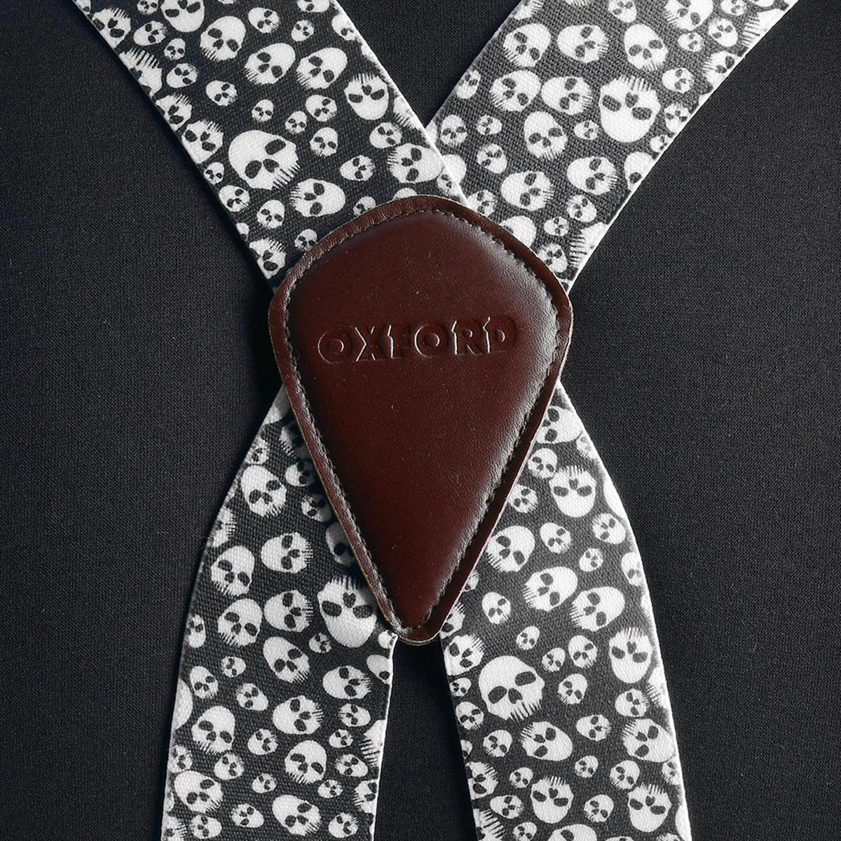 Oxford Riggers Braces Heavy Duty - Skulls 4 Oxford Riggers Braces Heavy Duty - Skulls - Image 2