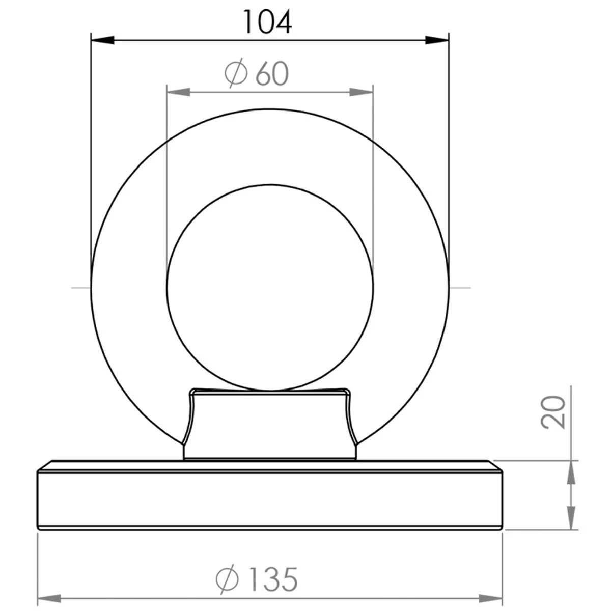 Oxford Rota Force Ground Anchor - Black 6 Oxford Rota Force Ground Anchor - Black - Image 4