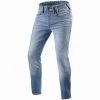 Rev It! Piston 2 Jeans SK 36in Leg - Light Blue Used -Hot Sale getgeared Shop rev it piston 2 jeans sk 36in leg light blue used rfpj0506313d 1