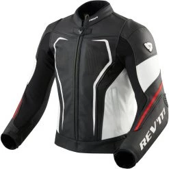 Rev It! Vertex GT Leather Jacket - Black Red