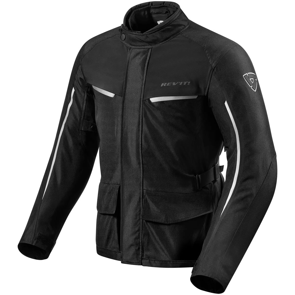 Rev It! Voltiac 2 Jacket WP - Black Silver 3 Rev It! Voltiac 2 Jacket WP - Black Silver