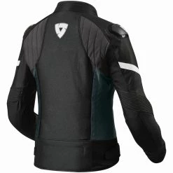 Rev It! Arc Jacket Ladies WP - Black White -Hot Sale getgeared Shop rfjt2601600d main rev it arc jacket ladies wp black white 2