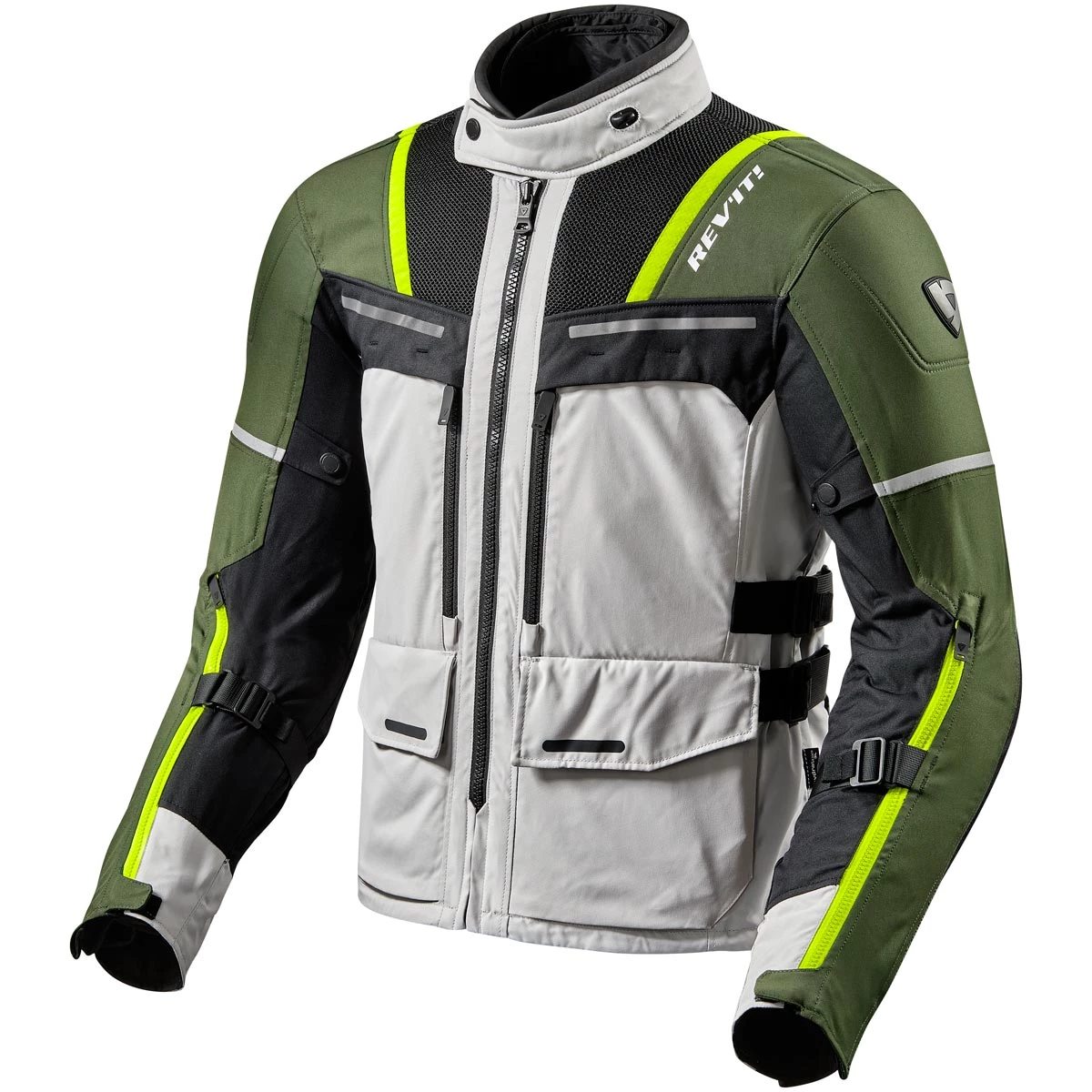 Rev It! Offtrack Jacket Air WP - Silver Khaki 3 Rev It! Offtrack Jacket Air WP - Silver Khaki