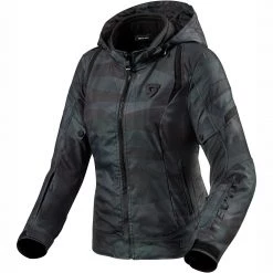 Rev It! Flare 2 H2O Jacket Ladies WP - Camo Black Grey