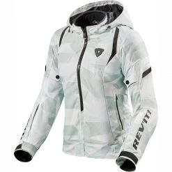 Rev It! Flare 2 H2O Jacket Ladies WP - Camo Grey White