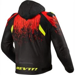 Rev It! Quantum 2 H2O Jacket - Black Red -Hot Sale getgeared Shop rfjt2941200d main rev it quantum 2 h2o jacket black red 2a