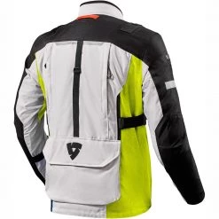 Rev It! Sand 4 Jacket 3L H2O WP - Silver Neon Yel -Hot Sale getgeared Shop rfjt2974120d main rev it sand 4 jacket 3l h2o wp silver neon yel 2a