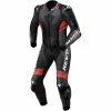 Rev It! Quantum 2 One-Piece Suit - Anthracite Neon Red -Hot Sale getgeared Shop rfol0355020d main rev it quantum 2 one piece suit anthracite neon red 1a