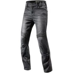 Rev It! Moto Straight Jeans 34in Leg - Black