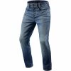 Rev It! Piston Jeans SK 34in Leg - Medium Blue Used -Hot Sale getgeared Shop rfpj0386331d main rev it piston jeans sk 34in leg medium blue used 1a