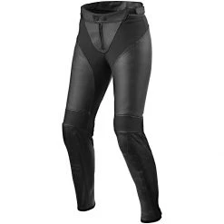 Rev It! Luna Leather Trousers Ladies 30in Leg - Black