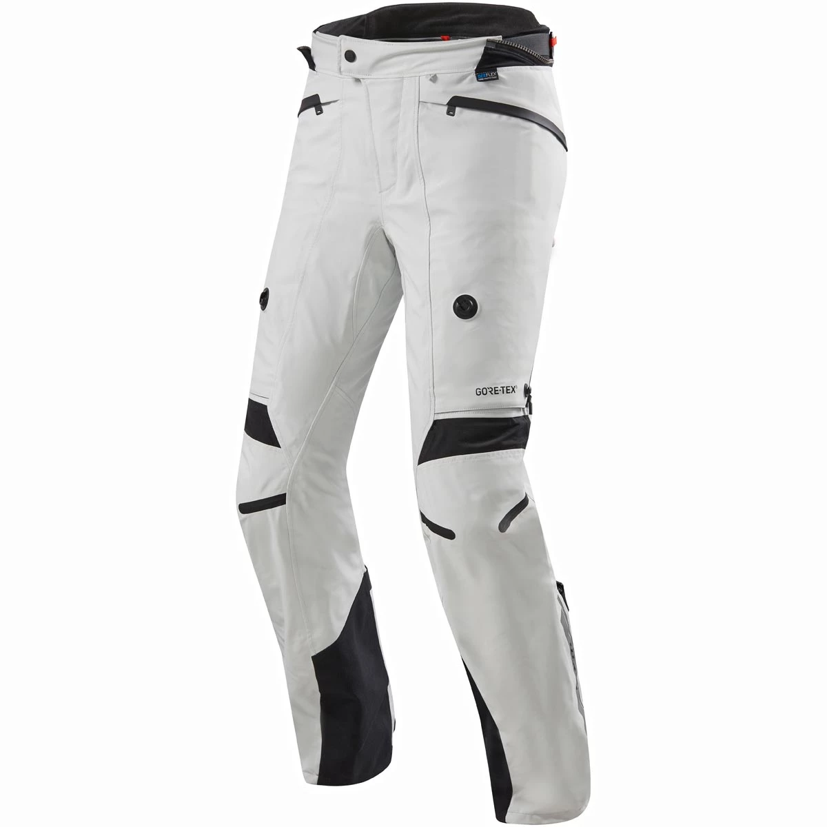 Rev It! Poseidon 2 Trousers 32in Leg GTX - Silver Black 3 Rev It! Poseidon 2 Trousers 32in Leg GTX - Silver Black