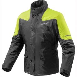 Rev'It! Nitric 2 H2O Rain Jacket WP - Black Yellow