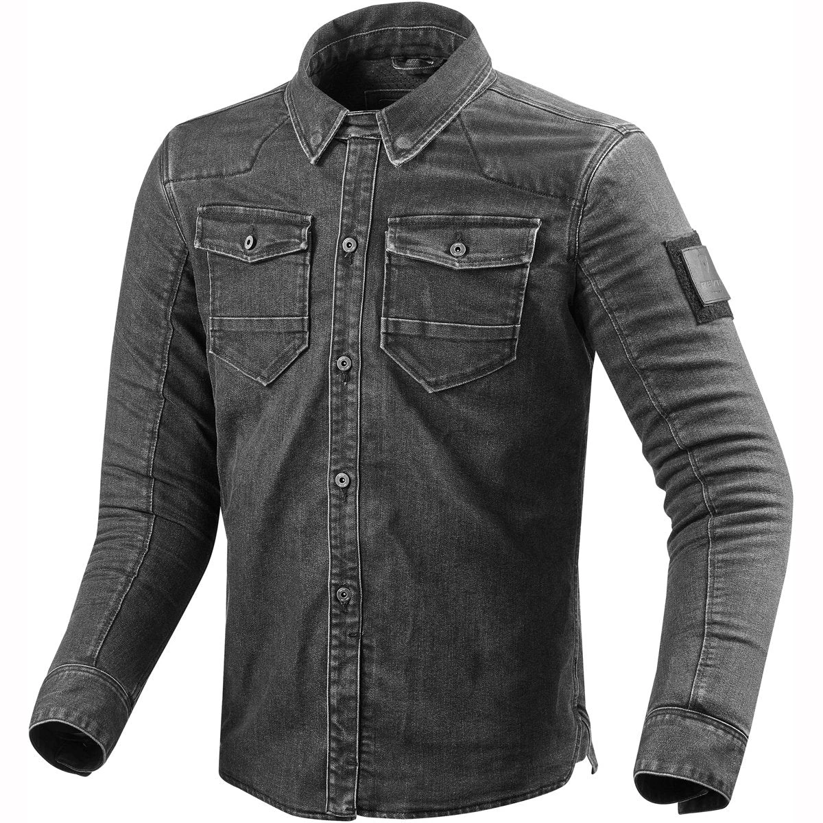 Rev It! Hudson Overshirt - Dark Grey 3 Rev It! Hudson Overshirt - Dark Grey