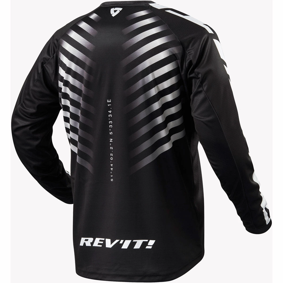 Rev It! Rough Enduro Jersey - Black White 4 Rev It! Rough Enduro Jersey - Black White - Image 2
