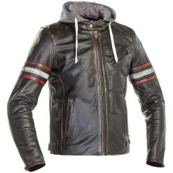 Richa Toulon 2 Leather Jacket - Black Red