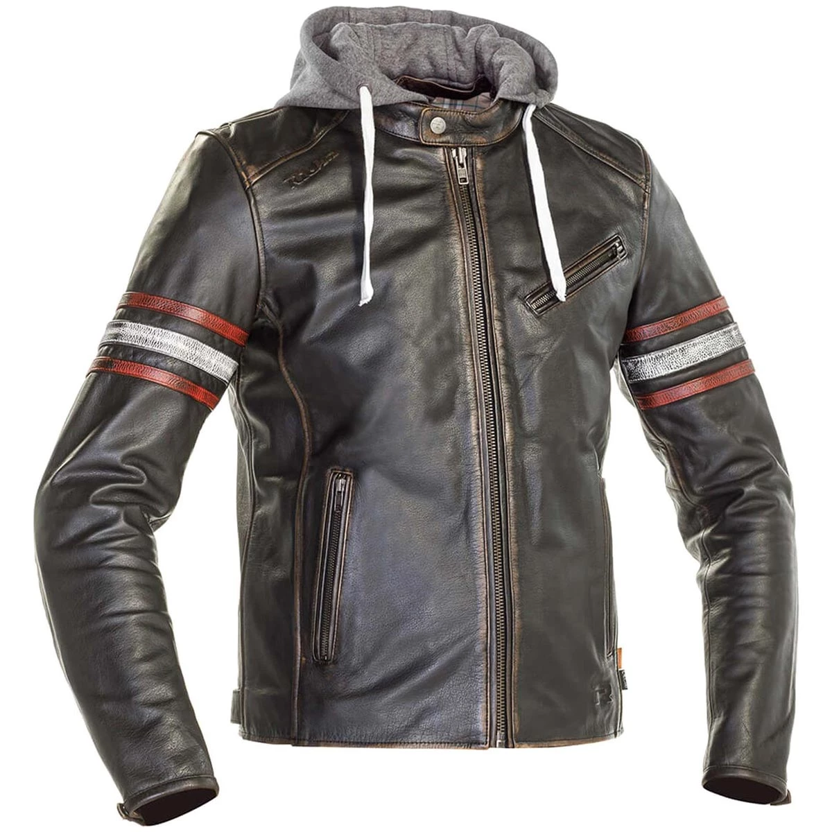 Richa Toulon 2 Leather Jacket - Black Red 3 Richa Toulon 2 Leather Jacket - Black Red