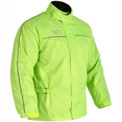 Oxford Rain Seal Jacket WP - Yellow Neon -Hot Sale getgeared Shop rm110d main oxford rain seal jacket wp yellow neon 3