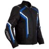 RST Axis Textile Jacket CE WP - Black Blue White -Hot Sale getgeared Shop rst axis textile jacket ce wp black blue white md102364blud 1