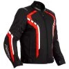 RST Axis Textile Jacket CE WP - Black Red White -Hot Sale getgeared Shop rst axis textile jacket ce wp black red white md102364redd 1