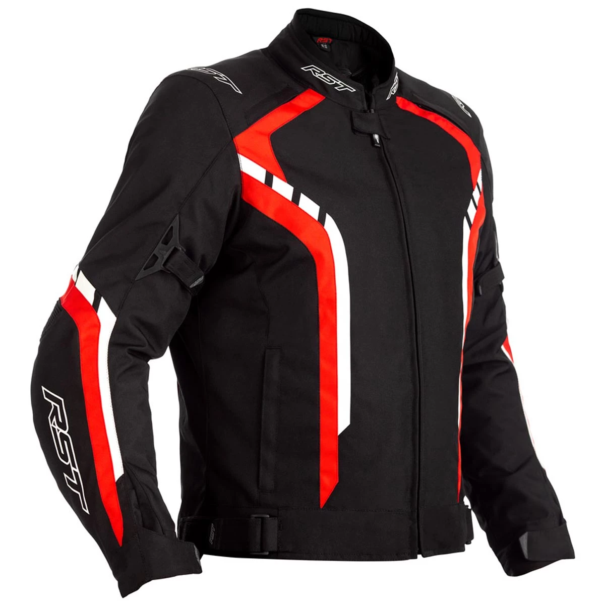 RST Axis Textile Jacket CE WP - Black Red White 3 RST Axis Textile Jacket CE WP - Black Red White
