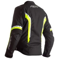 RST Axis Textile Jacket CE WP - Black Yellow White -Hot Sale getgeared Shop rst axis textile jacket ce wp black yellow white md102364fyeld 2