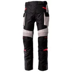 RST Endurance Trousers CE WP - Black Silver Red