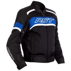 RST Pilot Textile Jacket CE Air - Black Blue White