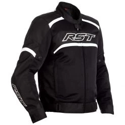 RST Pilot Textile Jacket CE Air - Black White