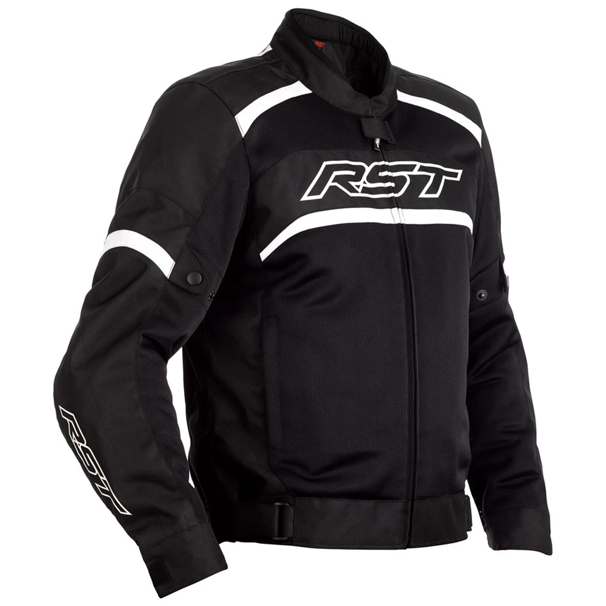 RST Pilot Textile Jacket CE Air - Black White 3 RST Pilot Textile Jacket CE Air - Black White